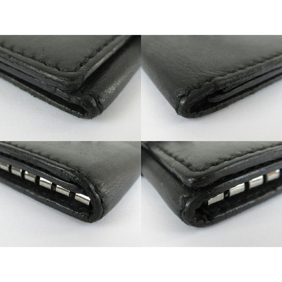 GUCCI key case black leather accessory GG - Picture 5 of 7